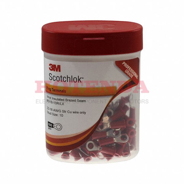 MV18-10R/LX-BOTTLE - MV18-10R/LX-BOTTLE datasheet pdf and Terminals - Ring Connectors product details from 3M stock available on our website