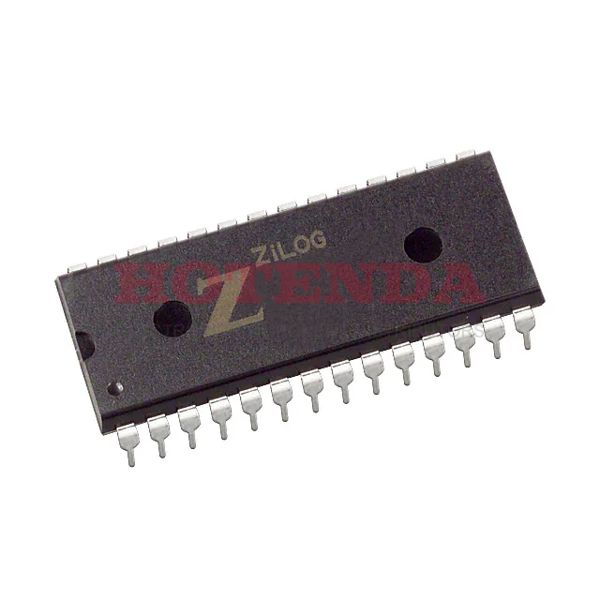 Z87C3304PECR53A7 - 4KB 4K x 8 ROM Z8 8-Bit Microcontroller Z8® Series 28-DIP (0.600, 15.24mm)