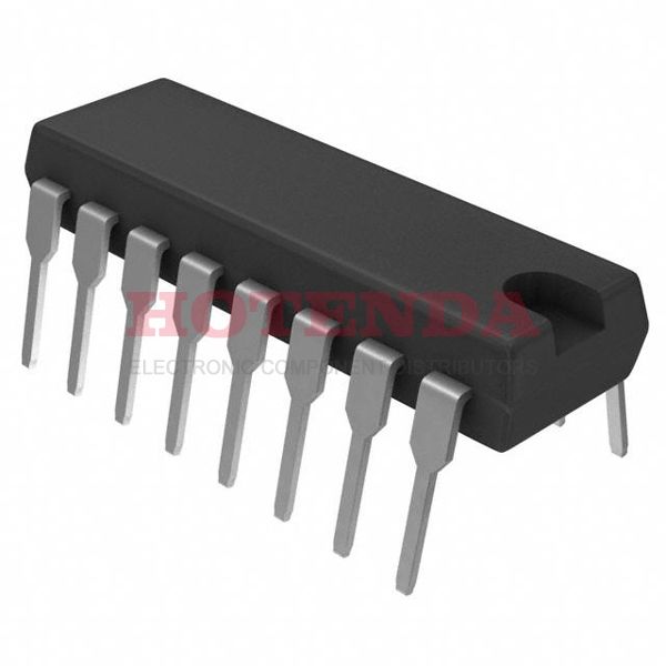 CD4049UBE - 5/15V V 50 ns ns 50 ns ns 19.3mm mm Gates &amp; Inverters 5.08mm mm Through Hole Surface Mount 3V~18V V 4μA μA