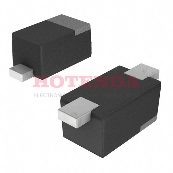 MA27V0100L - MA27V01 Single Surface Mount 7pF @ 3V 1MHz 125°C TJ Capacitance Ratio-2.2 6V 2-SMD, Flat Lead