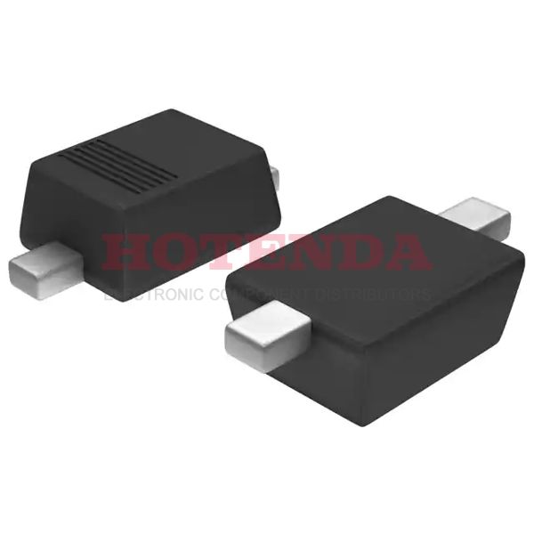 UDZ5V1BF-7 - ZENER DIODE 80Ohm ±2% 5.1V 2μA @ 1.5V -65°C~150°C 500mW 2 Terminations SC-90, SOD-323F