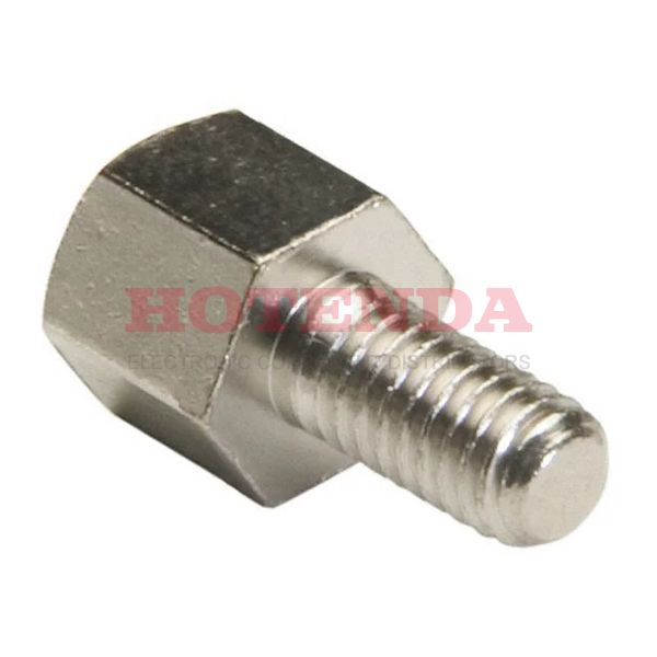 R30-3000402 - HEX STANDOFF M3X0.5 BRASS 4MM