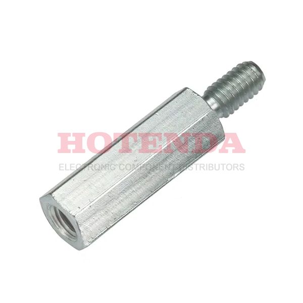 971300611 - HEX STANDOFF M6 STEEL 30MM