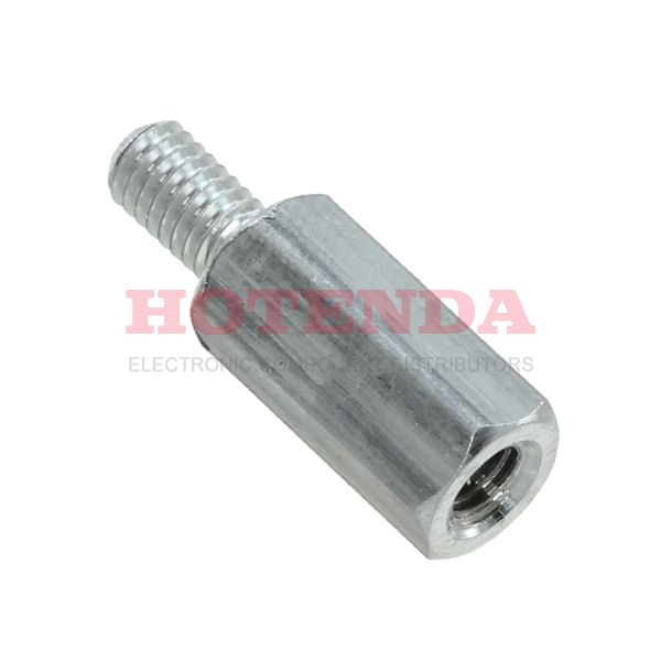 M2147-3506-AL - RAF ELECTRONIC HARDWARE M2147-3506-AL SPACER/STANDOFF HEX ALUMINIUM 6MM X 12MM