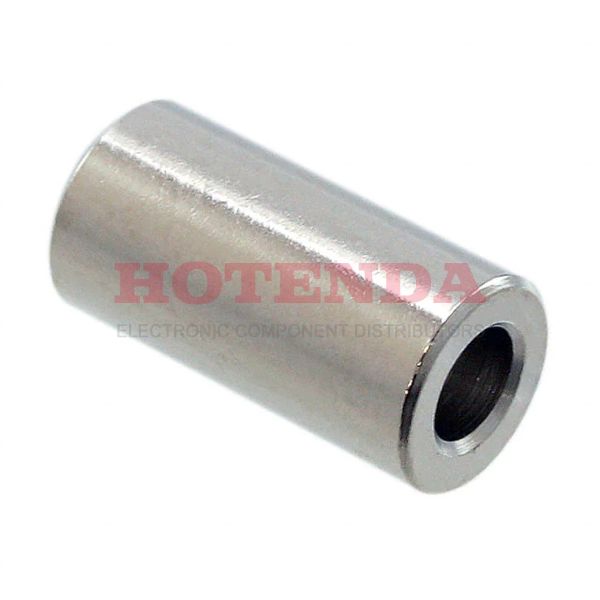 V6254D - ROUND SPACER M3X0.5 BRASS 12MM