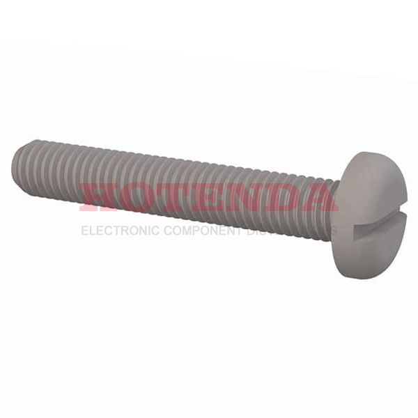 50M020040N004 - PAN SLOTTED SCREW, M2 X .4 THREA