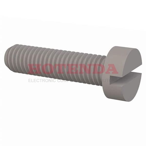 50M100150D020 - CHEESE SLOTTED SCREW, M10 X 1.5