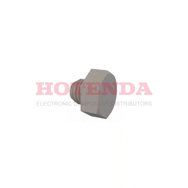 50M080125J006 - HEX UNSLOTTED BOLT, M6 X 1 THREA