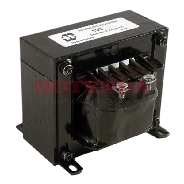 195C20 - FIXED IND 1MH 20A 13 MOHM CHASS