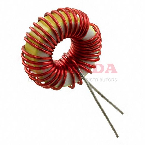 PT50-780 - Fixed Inductors 50uH 15% .05ohm VrtMnt Toroid Radial