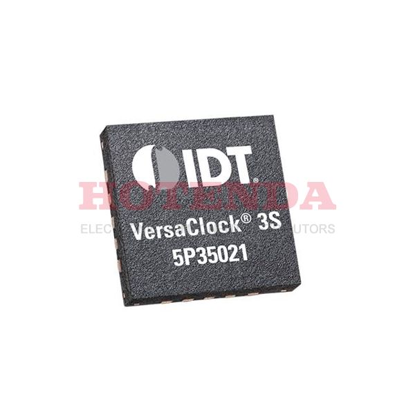 5L35021-000NDGI - Clock Generator 250MHz Clock Generators VersaClock® Series 20-VFQFN Exposed Pad Surface Mount 1.71V~1.89V Tray