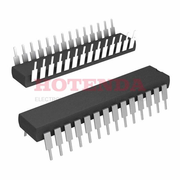 PIC16C57C-04E/SP - 3KB 2K x 12 OTP PIC 8-Bit Microcontroller PIC® 16C Series PIC16C57C 28 Pin 4MHz 5V 28-DIP (0.300, 7.62mm)