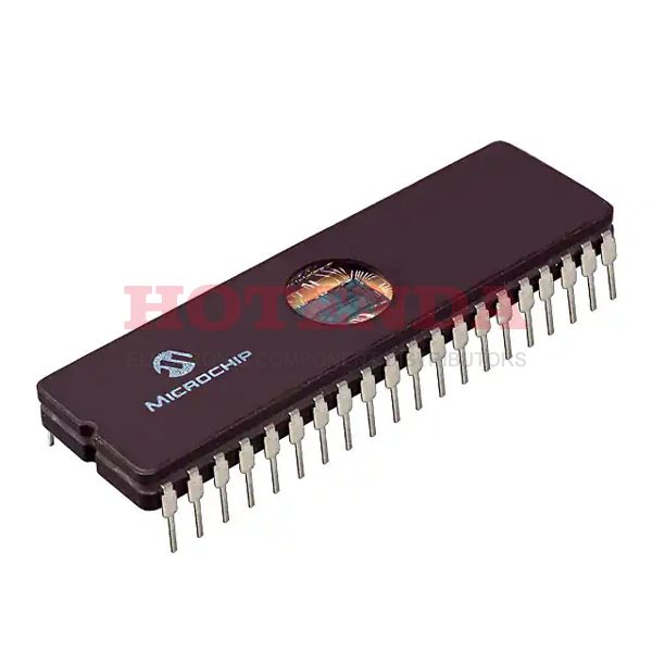 PIC17C42A/JW - 4KB 2K x 16 EPROM, UV PIC 8-Bit Microcontroller PIC® 17C Series PIC17C42A 40 Pin 33MHz 5V 40-CDIP (0.600, 15.24mm) Window