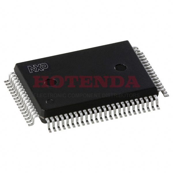 P80CE598FFB/00,557 - ROMless 8051 8-Bit Microcontroller 80C Series P80CE598 5V 80-BQFP
