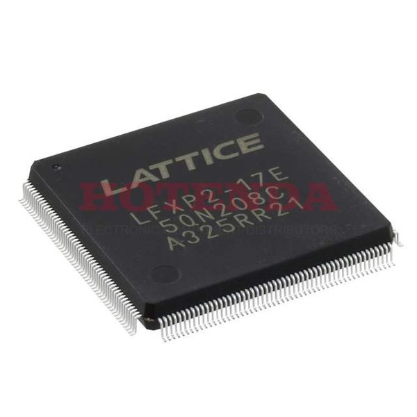 LFXP2-8E-6QN208C - 1.2V V 4.1mm mm 29.9kB B FPGAs XP2 Series 208-BFQFP 0.5mm mm 208