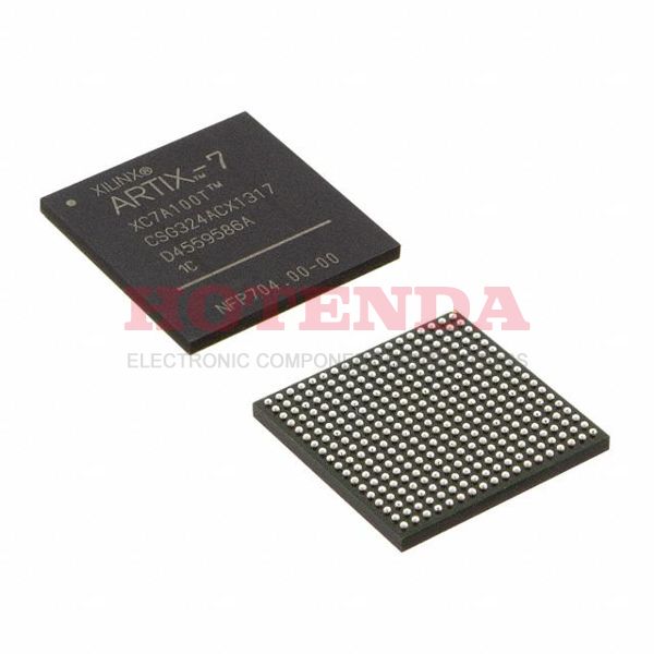 XC6SLX25T-4CSG324C - 1.5mm mm FPGAs Spartan?-6 LXT Series 324-LFBGA, CSPBGA 0.8mm mm 324