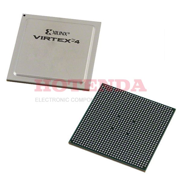XC4VLX40-10FF1148I - 1.2V V 3.4mm mm FPGAs Virtex?-4 LX Series 1148-BBGA, FCBGA 1mm mm