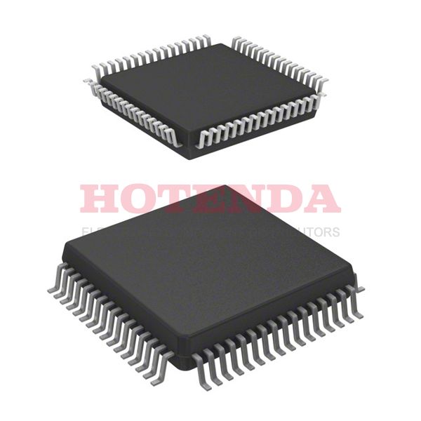 S908AB32AH3MFUE - 32KB 32K x 8 FLASH 8-Bit Microcontroller HC08 Series 64-QFP