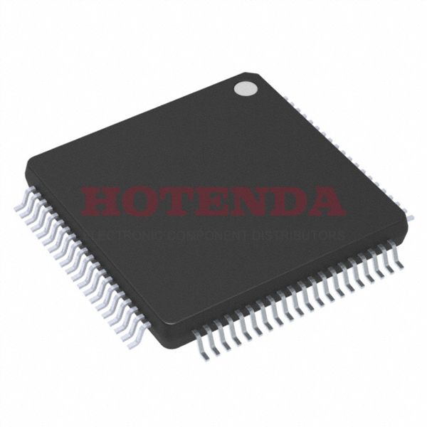 MK30DX64VLK7R - 64KB 64K x 8 FLASH ARM® Cortex®-M4 32-Bit Microcontroller Kinetis K30 Series MK30DX64 3.3V 80-LQFP