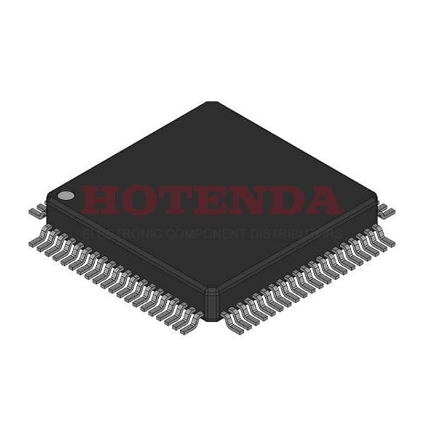 MC9S12GC64MFUE - 64KB 64K x 8 FLASH 16-Bit Microcontroller HCS12 Series MC9S12GC64 2.5V 80-QFP