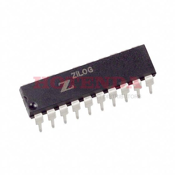 Z8F041APH020EG2156 - 4KB 4K x 8 FLASH eZ8 8-Bit Microcontroller Encore!® XP® Series Z8F041A 20MHz 20-DIP (0.300, 7.62mm)