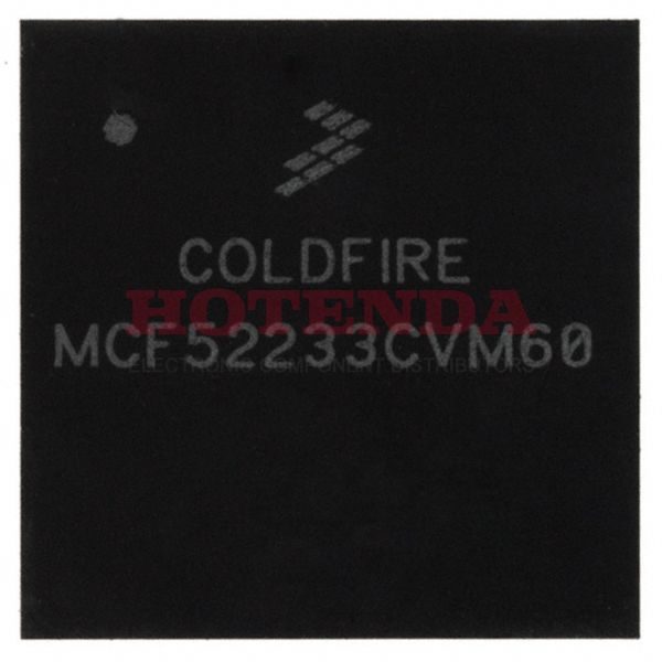 MCF52233CVM60J - 256KB 256K x 8 FLASH Coldfire V2 32-Bit Microcontroller MCF5223x Series MCF52233 121-LBGA