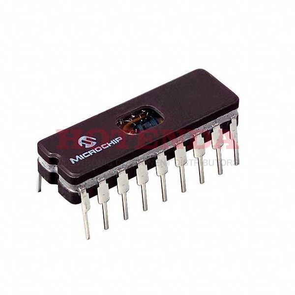 PIC16CE625/JW - 3.5KB 2K x 14 EPROM, UV PIC 8-Bit Microcontroller PIC® 16C Series PIC16CE625 18 Pin 4MHz 5V 18-CDIP (0.300, 7.62mm) Window