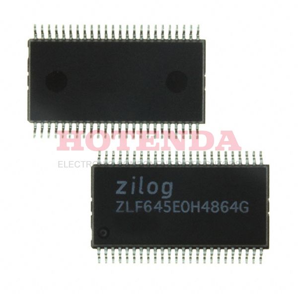 ZLF645E0H4864G - 64KB 64K x 8 FLASH Z8 LXMC 8-Bit Microcontroller Crimzon™ ZLF Series ZLF645 48 Pin 8MHz 48-BSSOP (0.295, 7.50mm Width)
