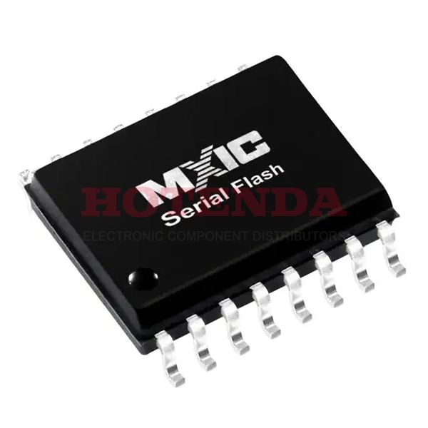 MX25L6455EMI-10G - 3/3.3V V MXSMIO? 16 Pin Memory IC MXSMIO? Series 64 Mb kb 10.3mm mm