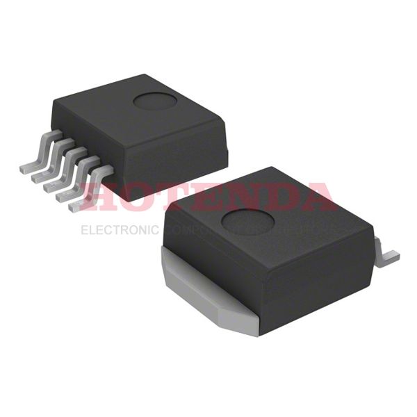 NCV8575HDS50G - Reset Fixed NCV8575 PMIC Automotive, AEC-Q100 Series TO-263-6, D2Pak (5 Leads + Tab), TO-263BA