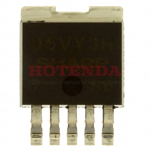 PQ05VY3H3ZZ - Enable Adjustable PMIC TO-263-6, D2Pak (5 Leads + Tab), TO-263BA