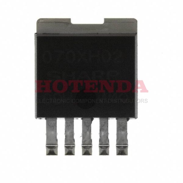 PQ070XH02ZZH - Enable Adjustable PMIC TO-263-6, D2Pak (5 Leads + Tab), TO-263BA
