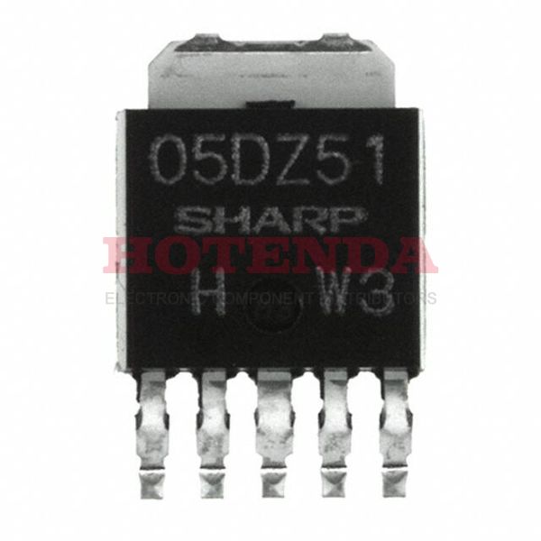 PQ05DZ51J00H - Enable Fixed PMIC TO-252-6, DPak (5 Leads + Tab)