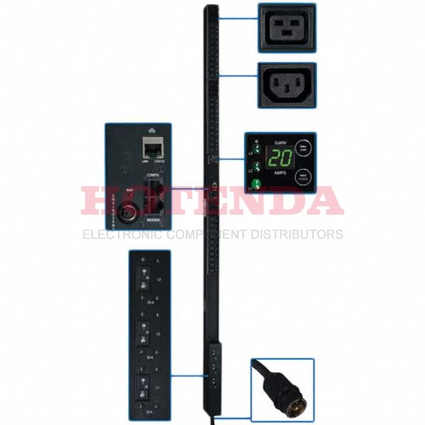 PDU3VN3H50 - PDU 3-PHASE MONITORD 208V 12.6KW