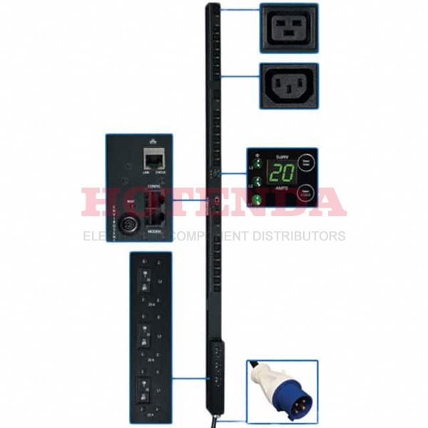 PDU3VSR10G60 - PDU 3-PHASE SWITCHED 208V 12.6KW