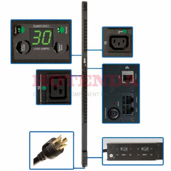 PDUMVR30HVNET - PDUMVR30HVNET datasheet pdf and Power Distribution, Surge Protectors product details from Tripp Lite stock available on our website