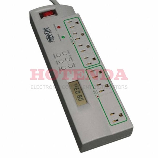 TLP74TG - SURGE SUPPRESSOR;W/REMOTE;1400 JOULES;4 OUTLET;7FT CORD;