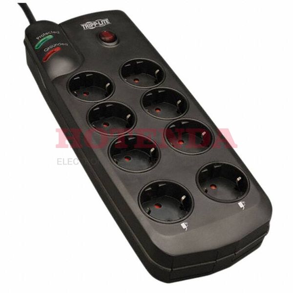 TLP82D - INTL SURGE PROT 8 SCHUKO OUTLET