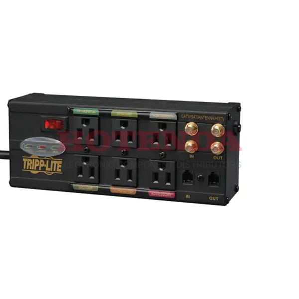 AVBAR6 - Home Theater Ultimate Isobar Surge 6 outlets 2 HD Coax 2784 Joules