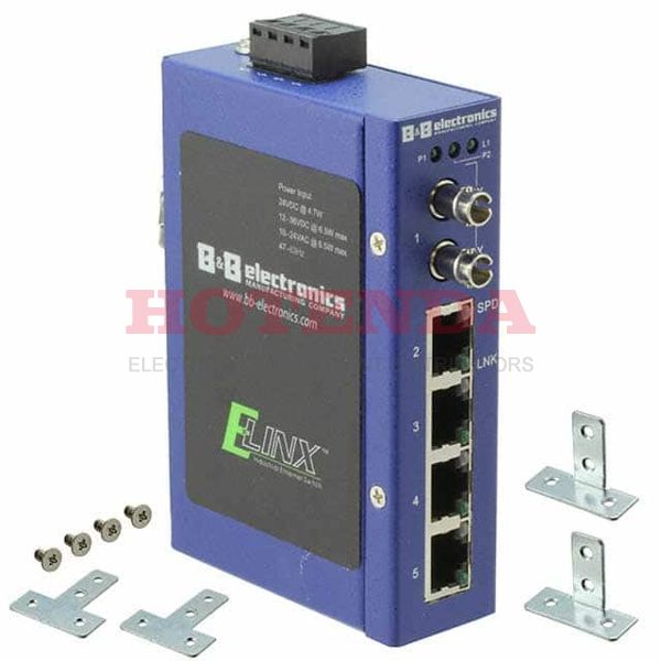 BB-ESW205-ST-T - NETWORK SWITCH-UNMANAGED 5 PORT