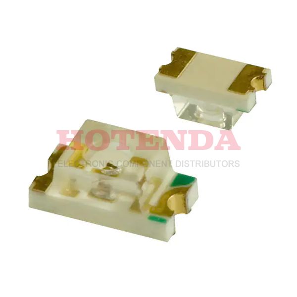 PG1102W-TR - Green 1206 69/85° 12 mcd Water Clear 2.1 V LED Surface Mount