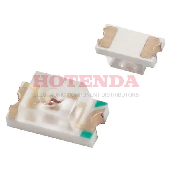 5973325407F - LED GREEN CLEAR 1206 SMD