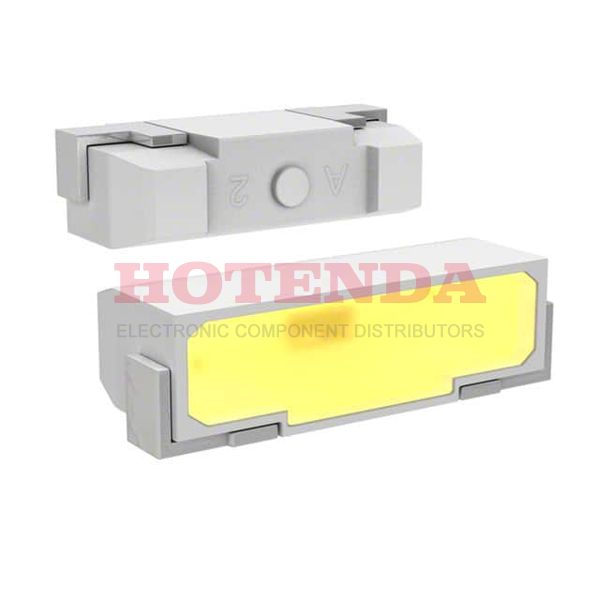 SMS1105UWDN - LED SMD PLCC2 Ultra Neutral White 1200mcd Diffused Lens 120 Deg Viewing Angle