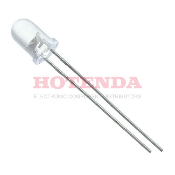 WP7113EC - LED 5MM SS 627NM HERED WATER CLR