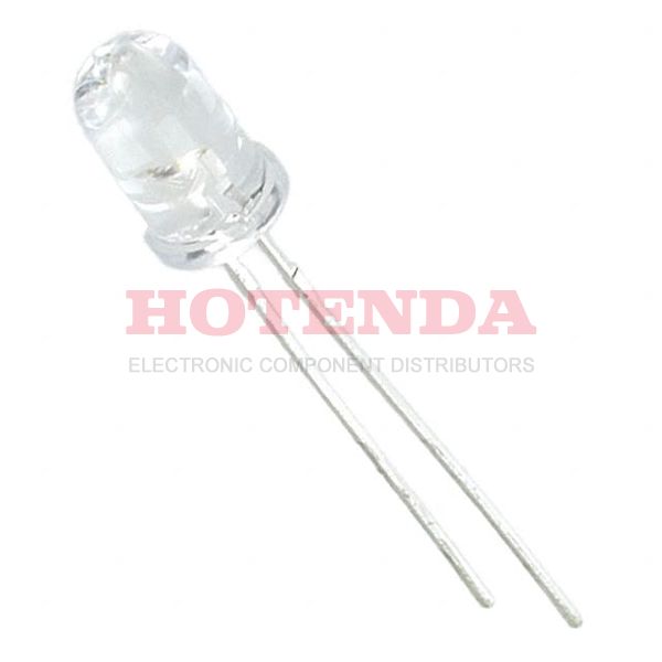 HLMP-CM1A-450DD - BROADCOM LIMITED HLMP-CM1A-450DD LED, Green, Through Hole, T-1 3/4 (5mm), 20 mA, 3.2 V, 525 nm
