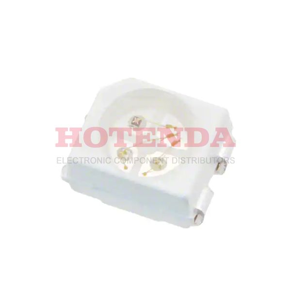 HSMF-A341-A00J1 - LED RGB CLEAR 4PLCC SMD