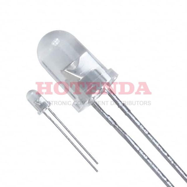 LTL2R3VEKNT - LED RED CLEAR T-1 3/4 T/H