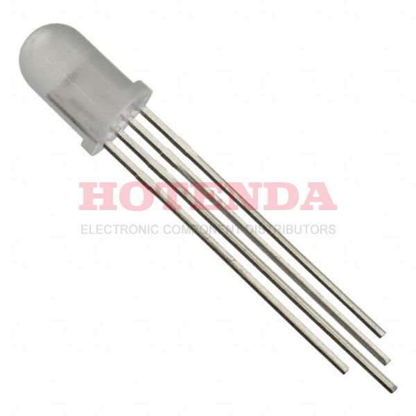 WP154A4SEJ3VBDZGW/CA - LED RGB DIFFUSED T-1 3/4 T/H