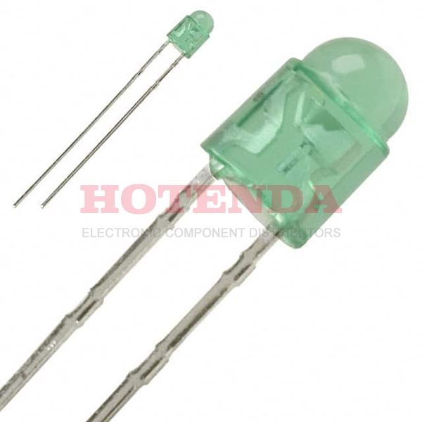 SLR-343MGT32 - LED GREEN DIFFUSED T-1 T/H
