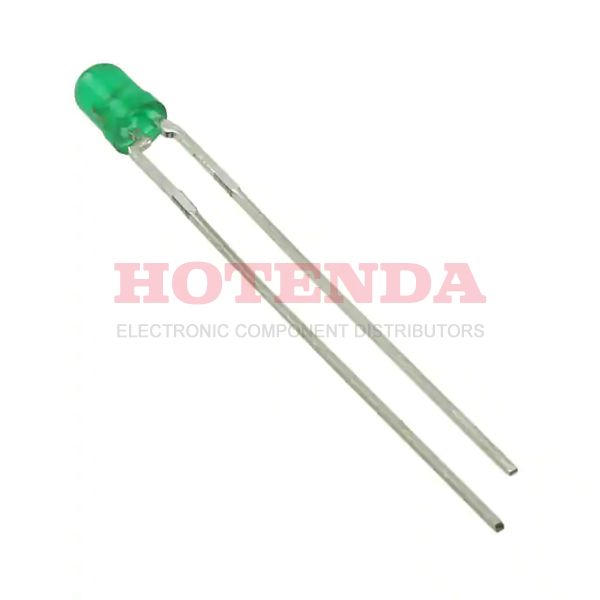 HLMP1503 - LED GREEN DIFFUSED T-1 T/H